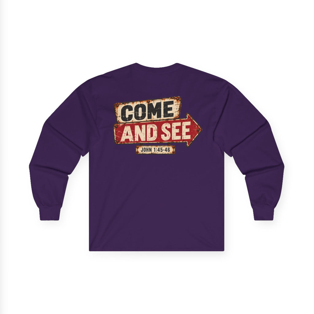 Long Sleeve Tee — Come & See