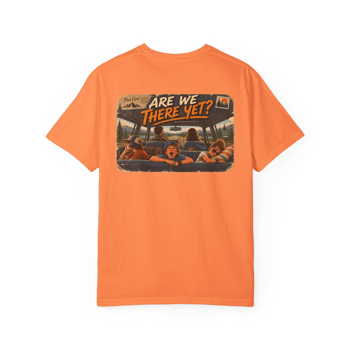 Garment Dyed T-shirt - Road Trip
