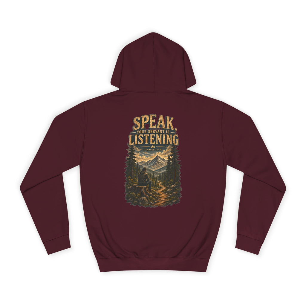 College Hoodie — Speak