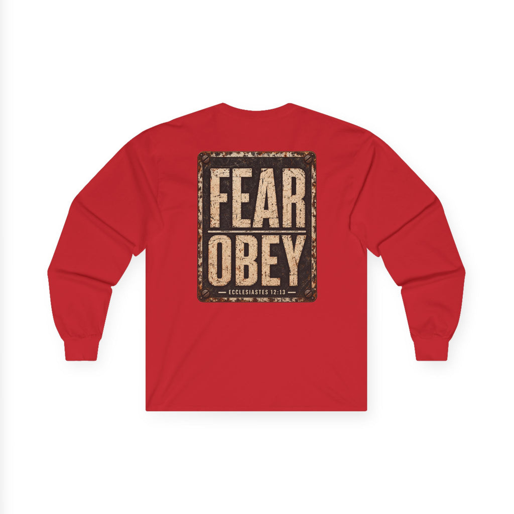 Long Sleeve Tee — Fear
