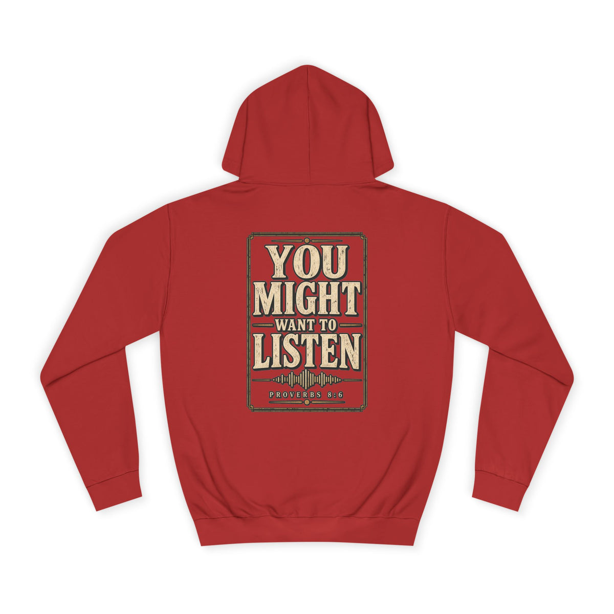 College Hoodie — Listen