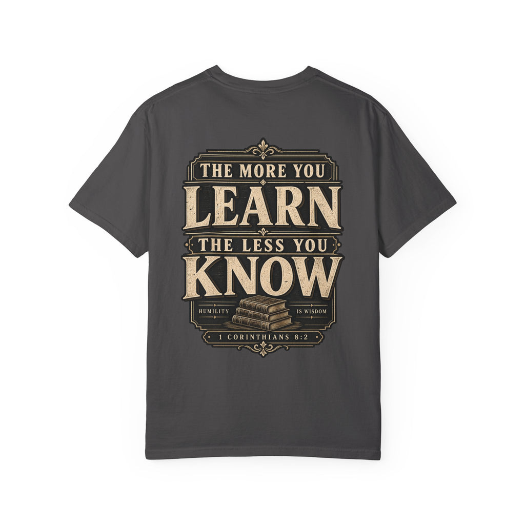 Garment Dyed T-shirt - Learn