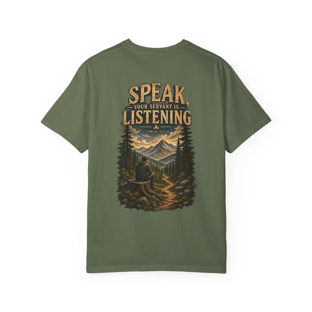 Garment Dyed T-shirt - Speak