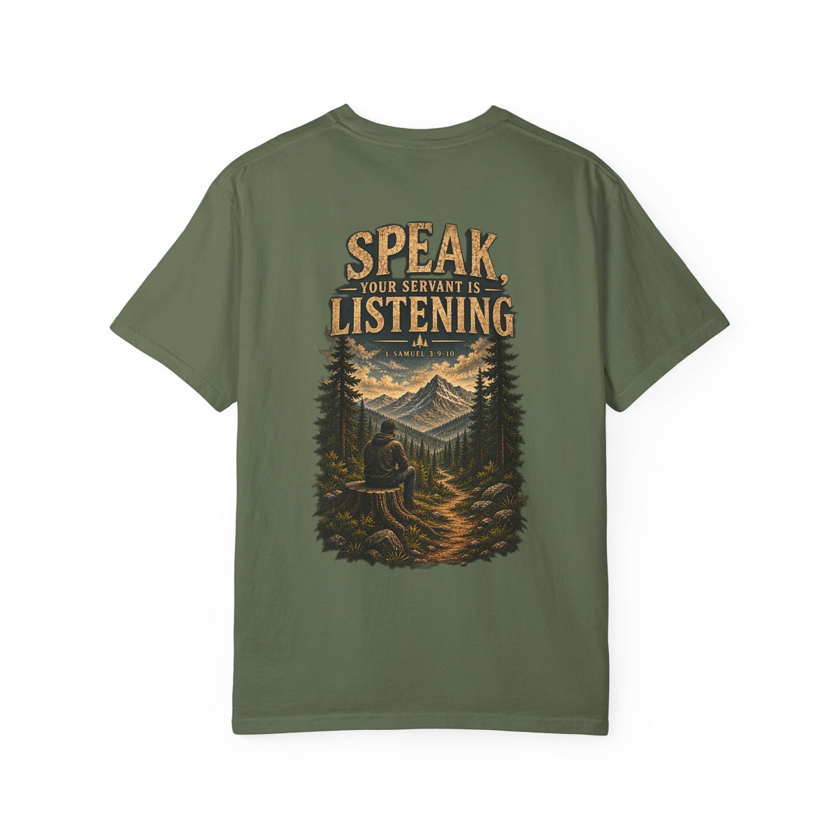 Garment Dyed T-shirt - Speak