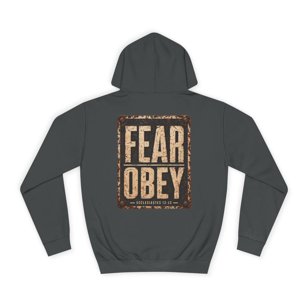 College Hoodie — Fear Obey