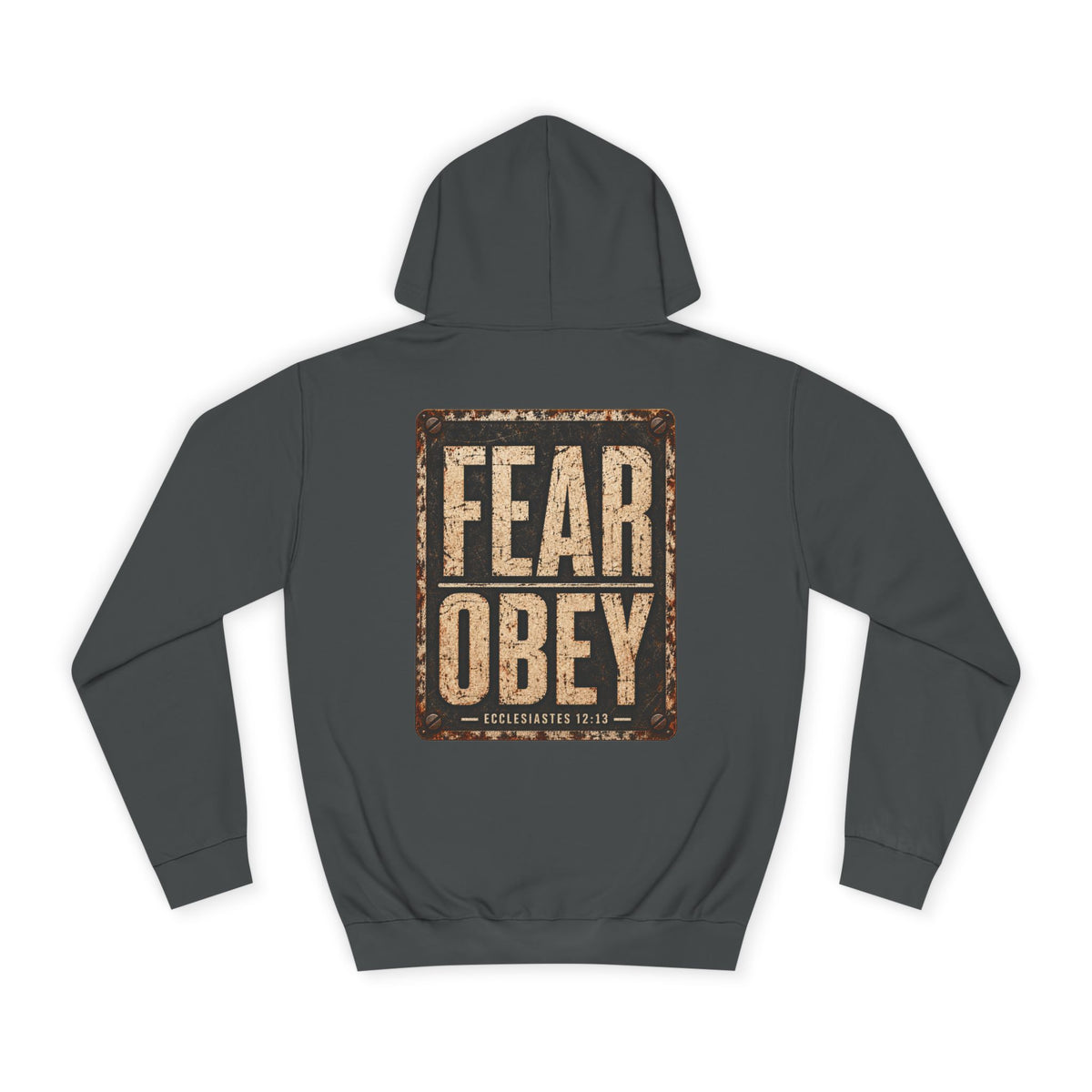 College Hoodie — Fear Obey