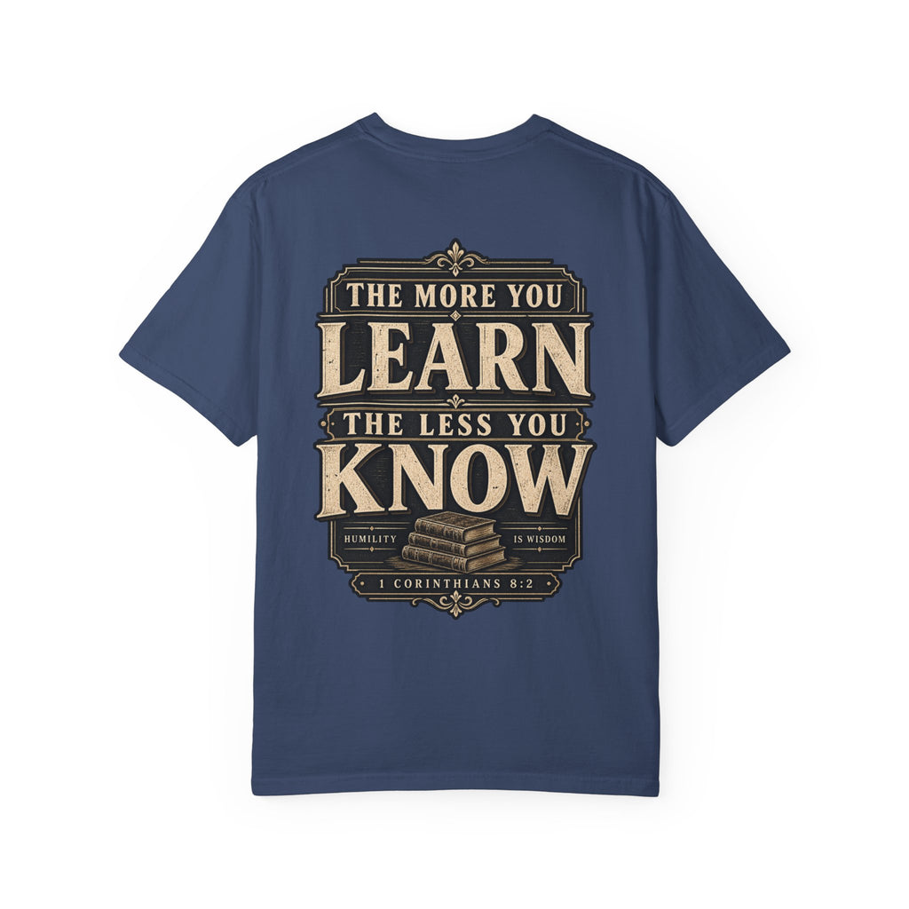 Garment Dyed T-shirt - Learn