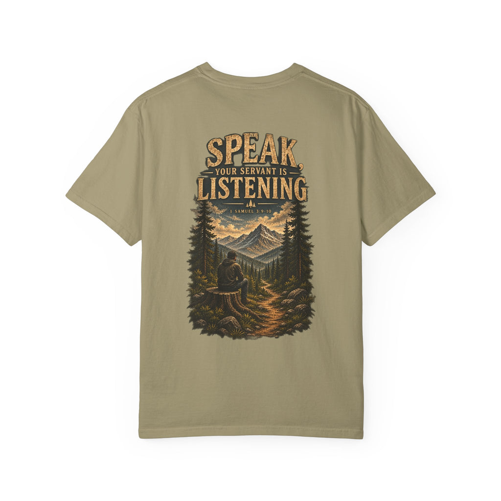 Garment Dyed T-shirt - Speak