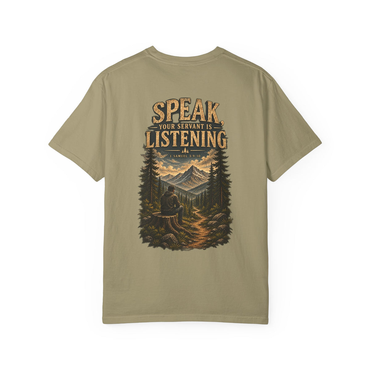 Garment Dyed T-shirt - Speak