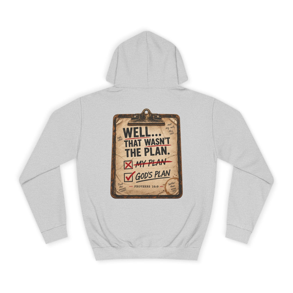 College Hoodie — Plan