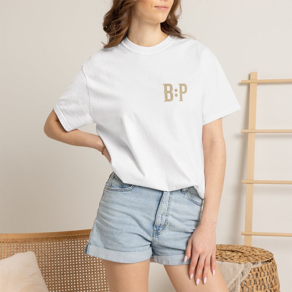 Garment Dyed T-shirt - Listen