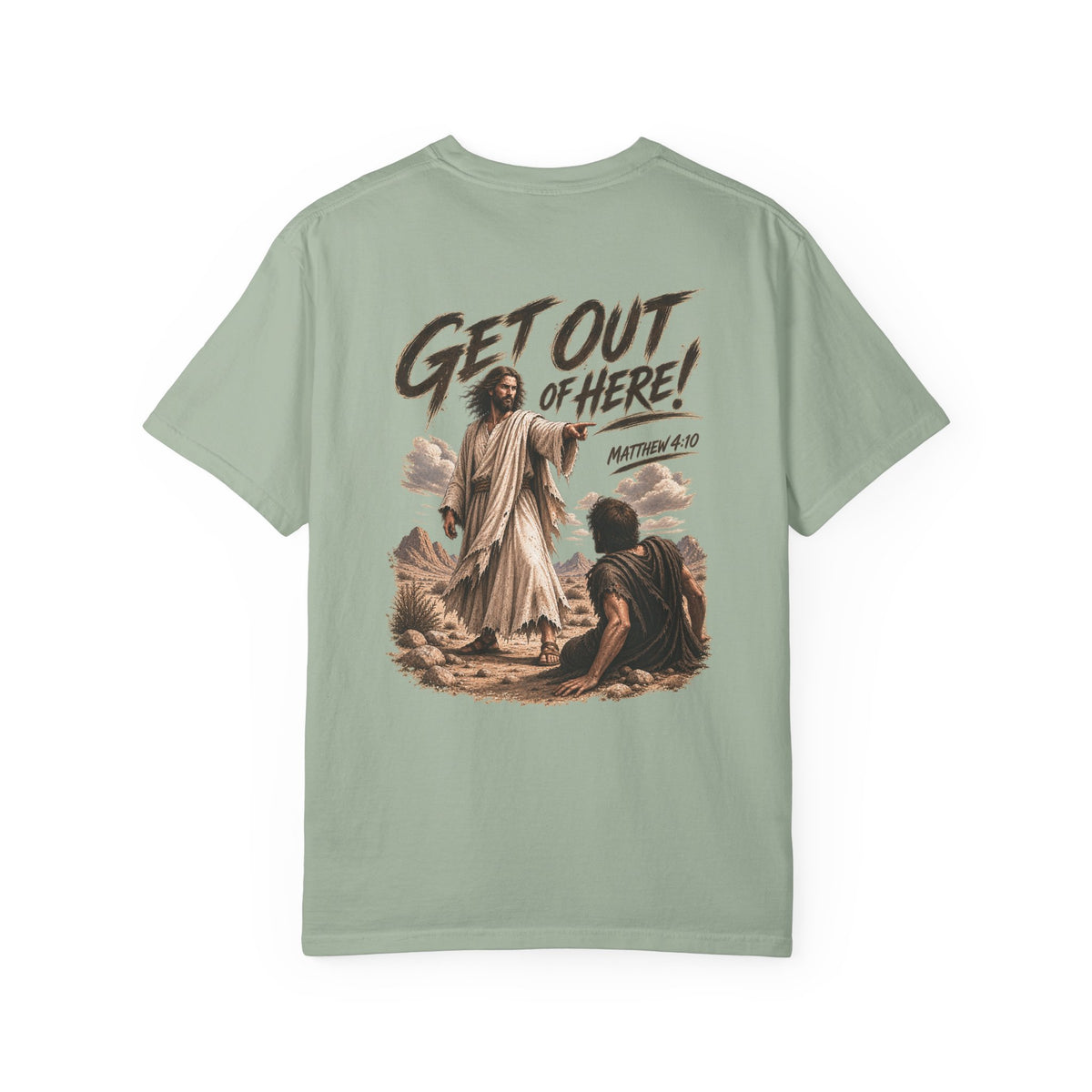 Garment Dyed T-shirt - Get Out