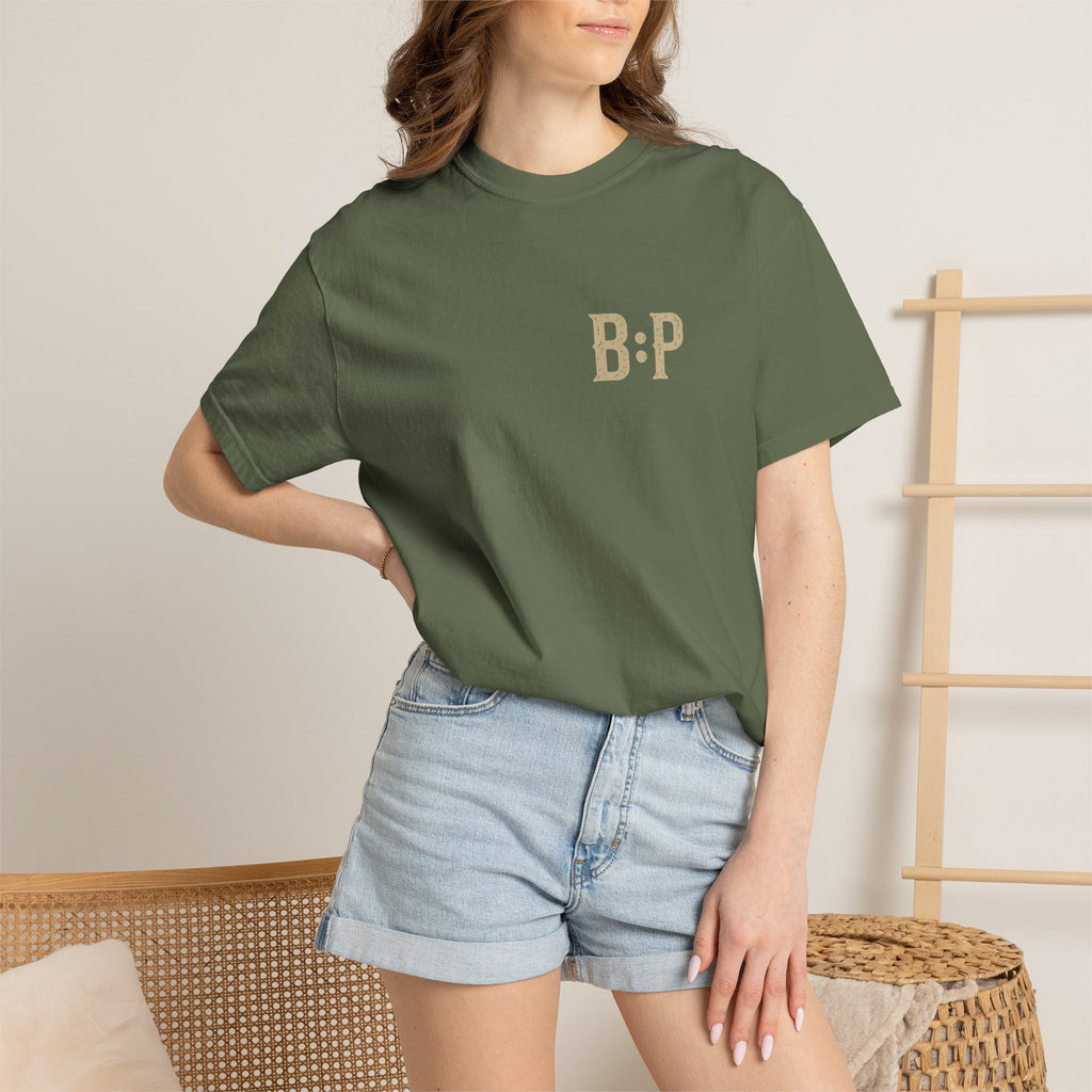 Garment Dyed T-shirt - Wisdom
