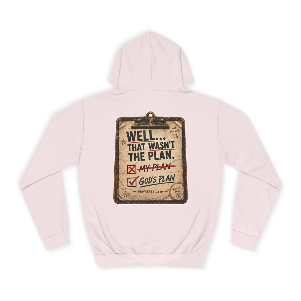 College Hoodie — Plan