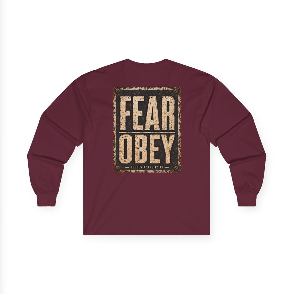Long Sleeve Tee — Fear