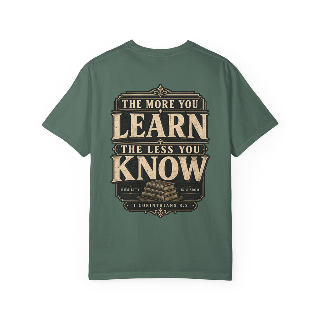 Garment Dyed T-shirt - Learn