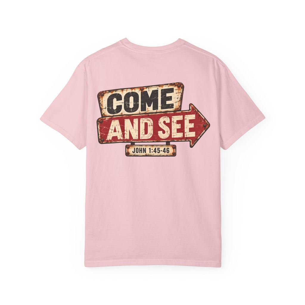 Garment Dyed T-shirt - Come & See