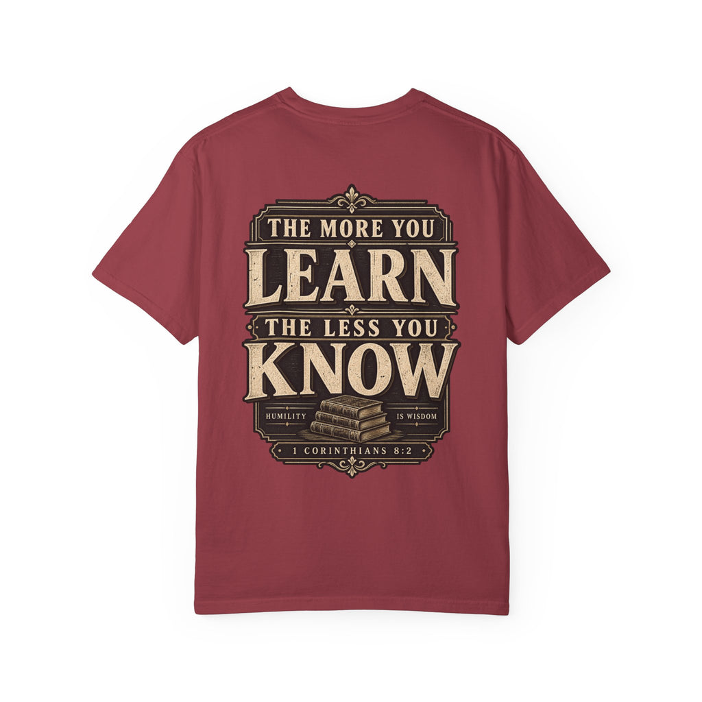 Garment Dyed T-shirt - Learn