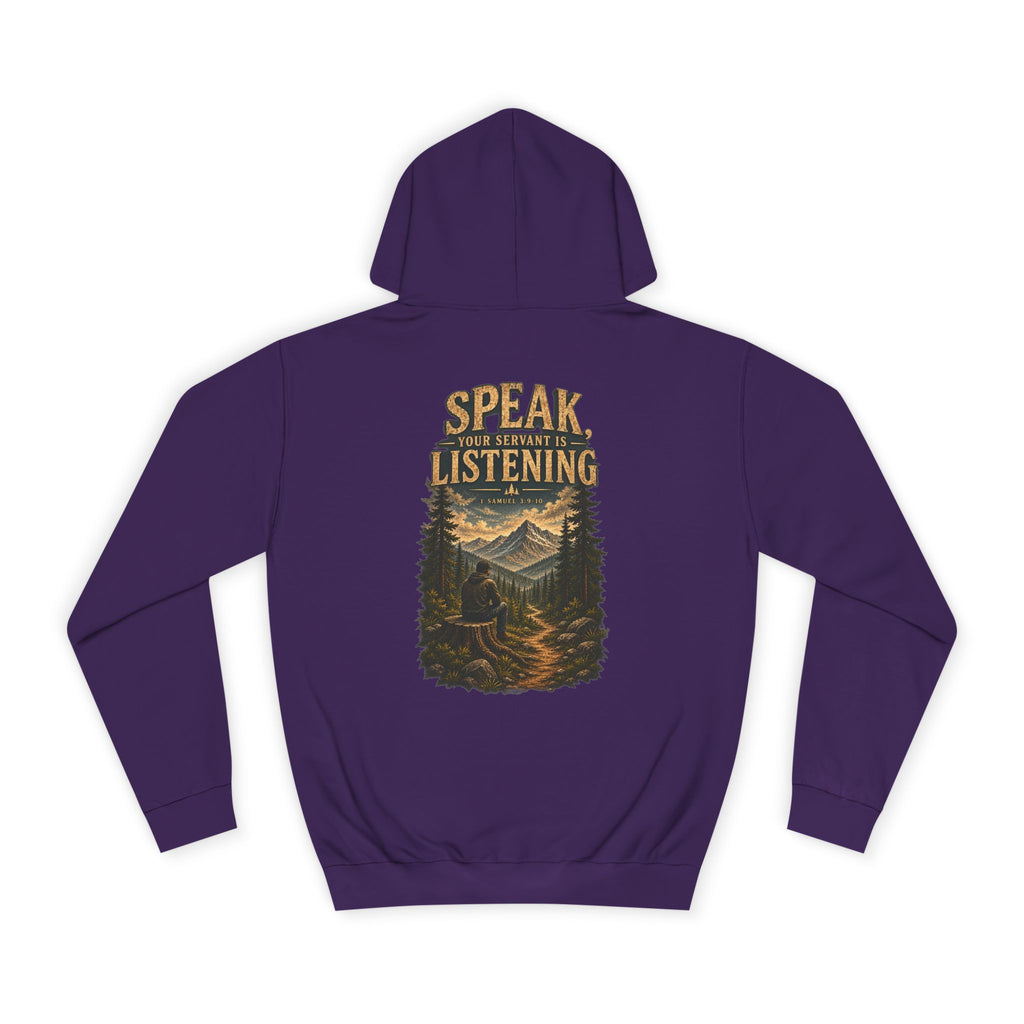 College Hoodie — Speak