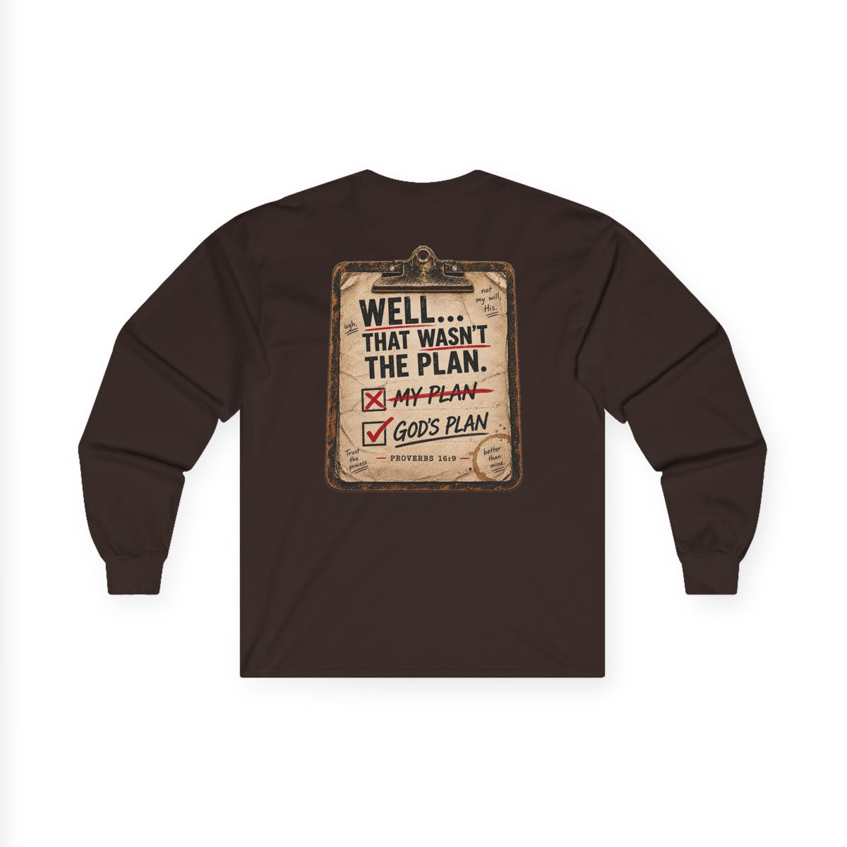 Long Sleeve Tee — Plan