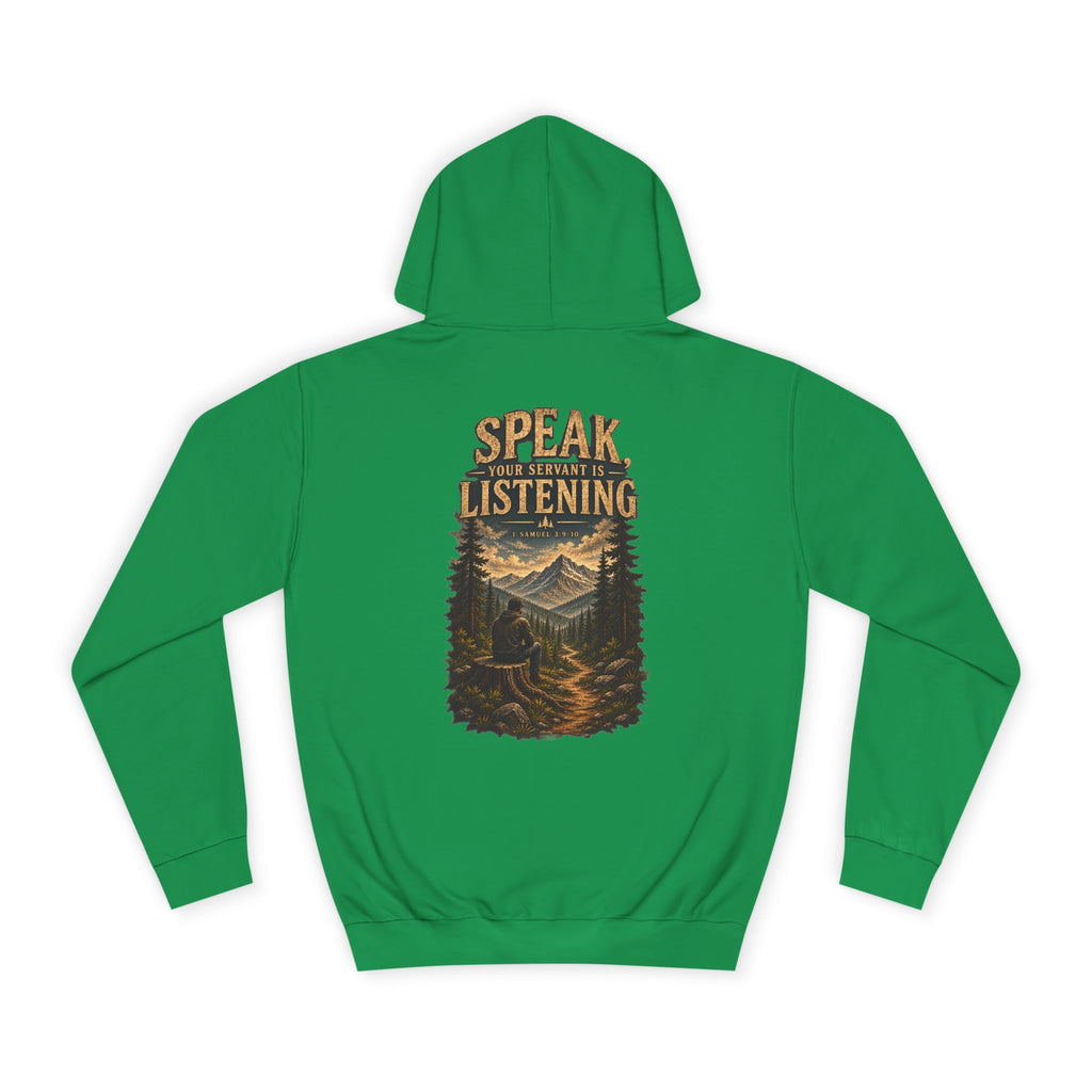 College Hoodie — Speak