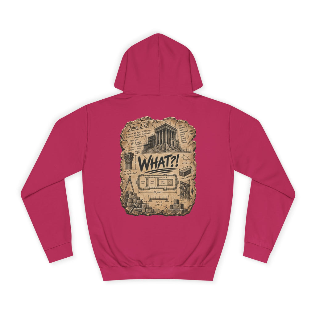 College Hoodie — What?