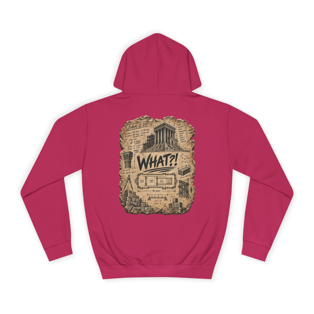 College Hoodie — What?