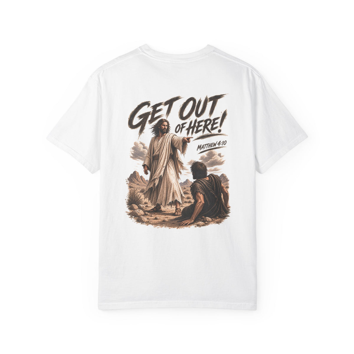 Garment Dyed T-shirt - Get Out