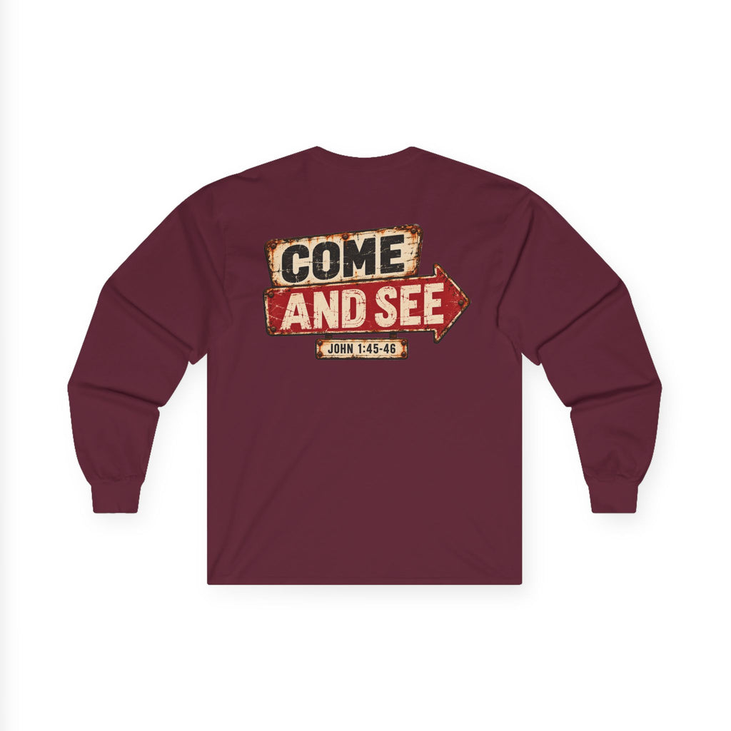 Long Sleeve Tee — Come & See