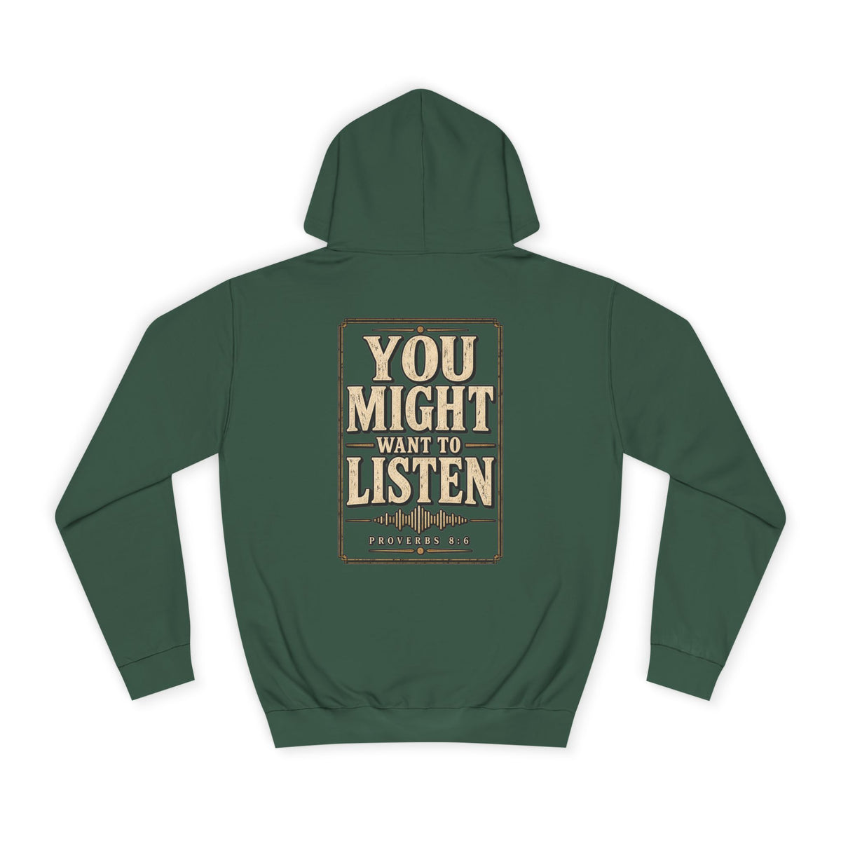College Hoodie — Listen