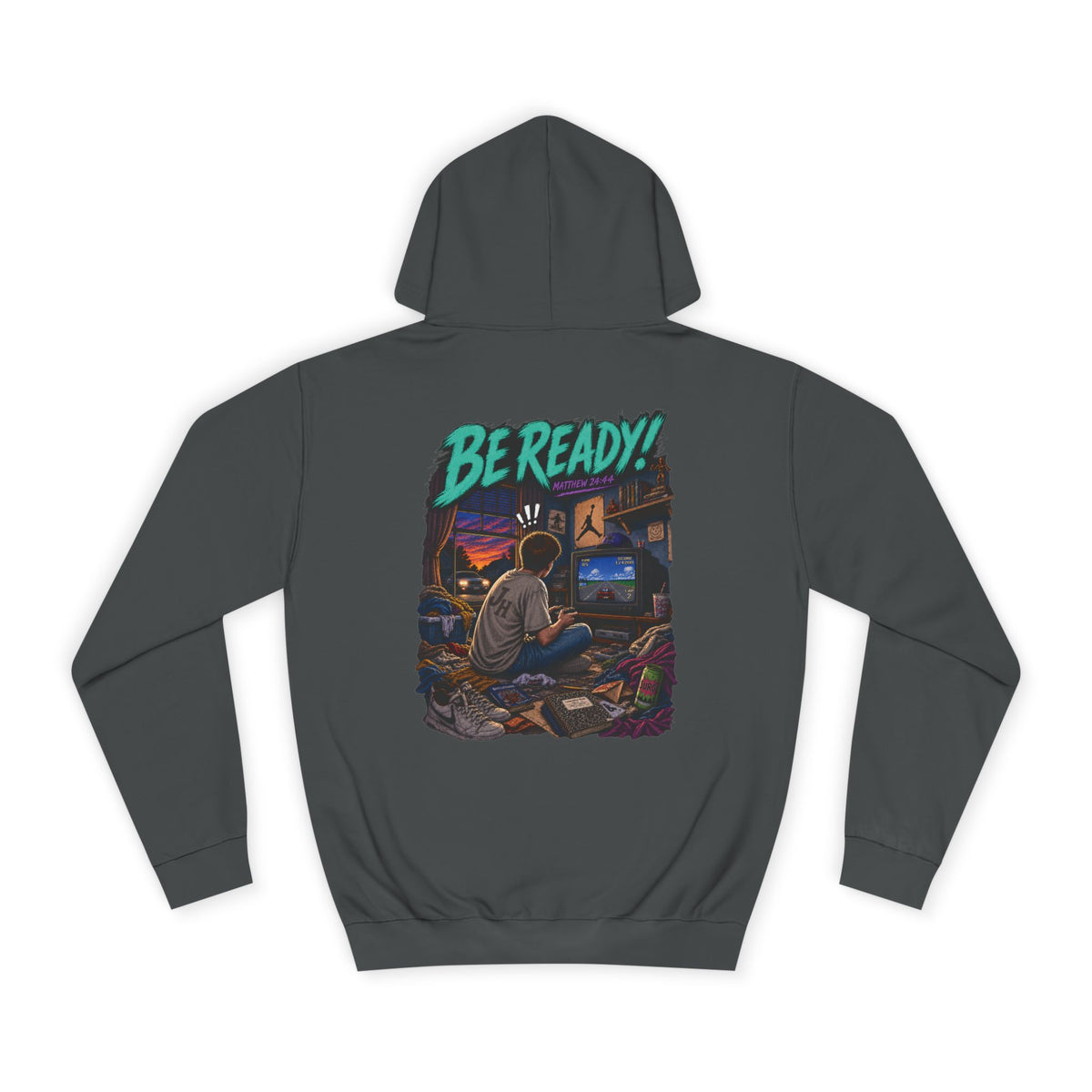 College Hoodie — Be Ready