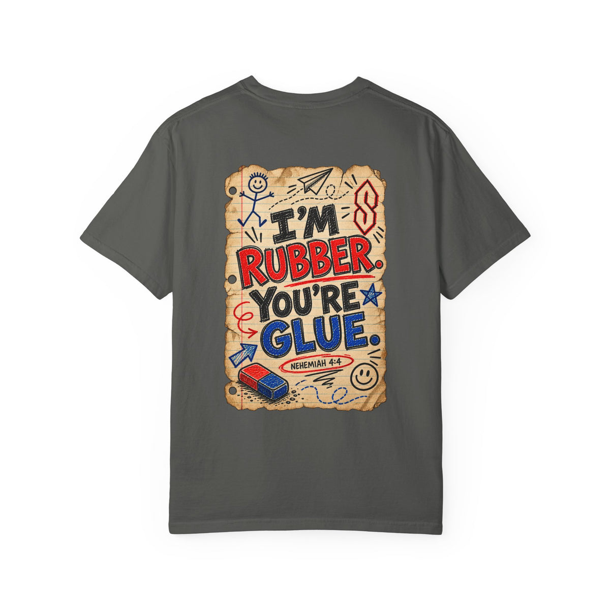 Garment Dyed T-shirt - Rubber