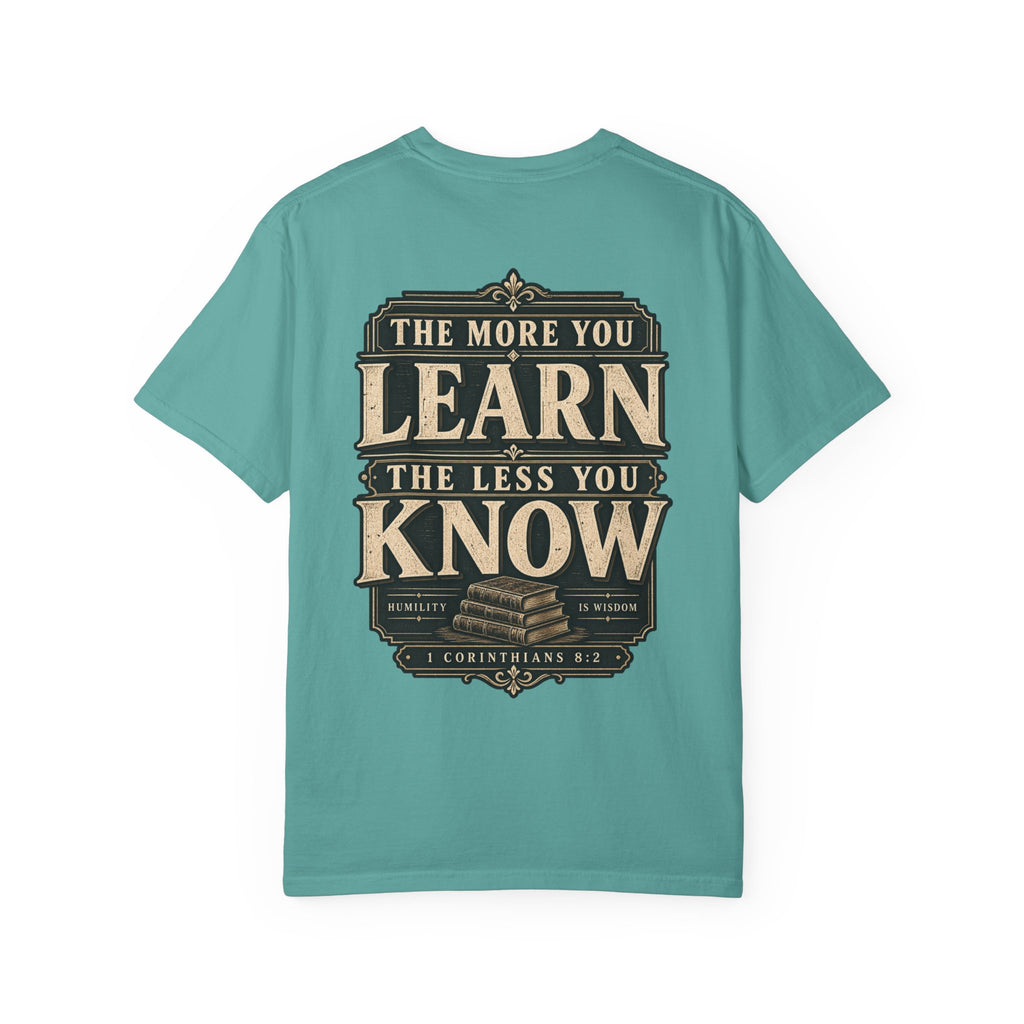 Garment Dyed T-shirt - Learn