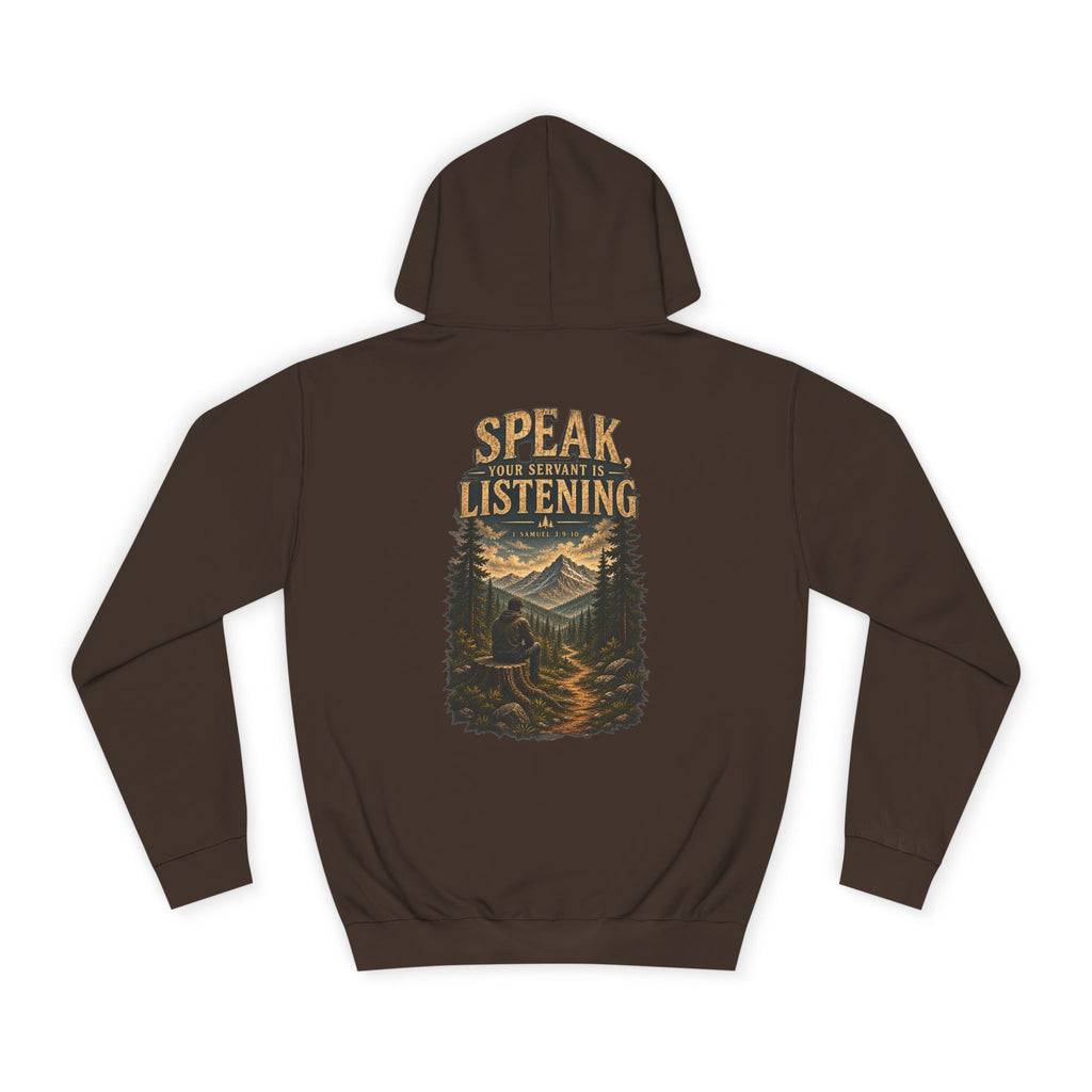 College Hoodie — Speak