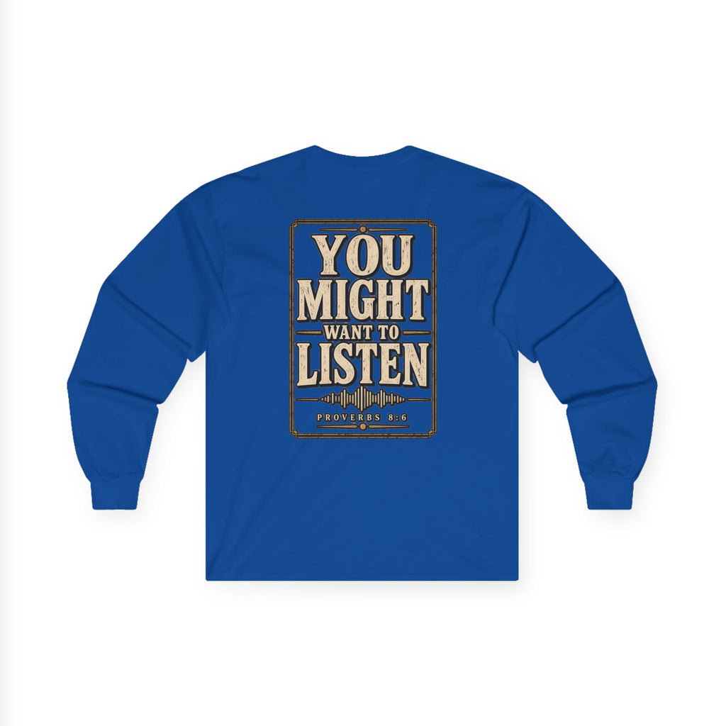Long Sleeve Tee — Listen