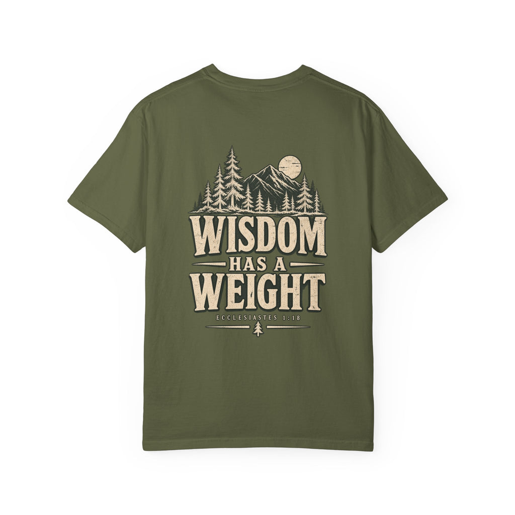 Garment Dyed T-shirt - Wisdom
