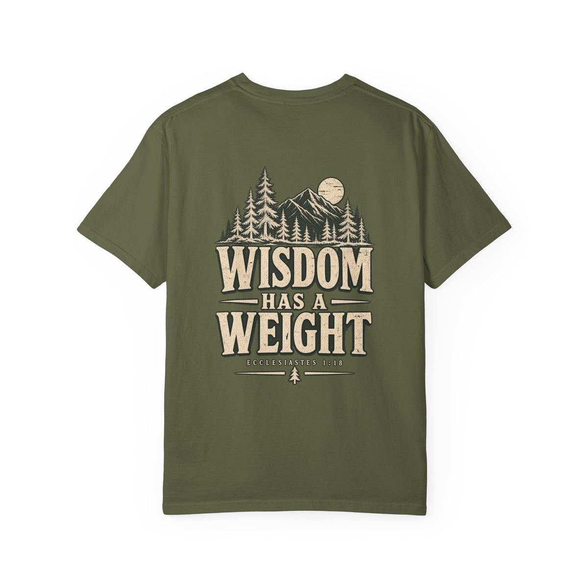 Garment Dyed T-shirt - Wisdom