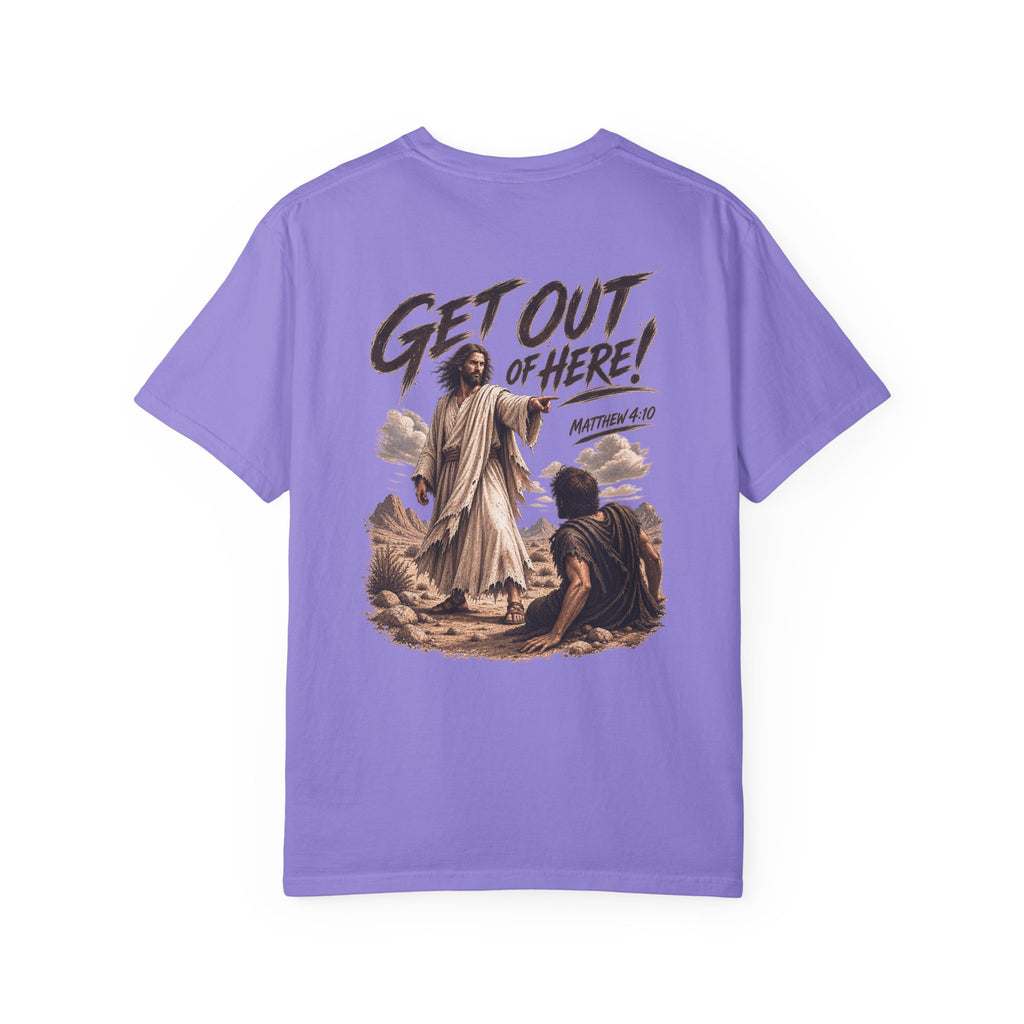 Garment Dyed T-shirt - Get Out