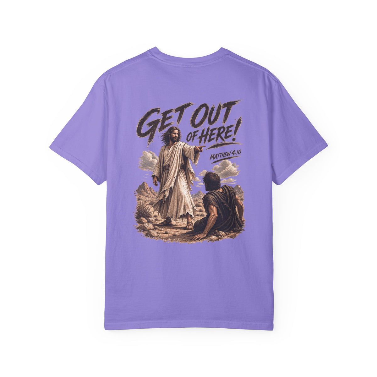Garment Dyed T-shirt - Get Out