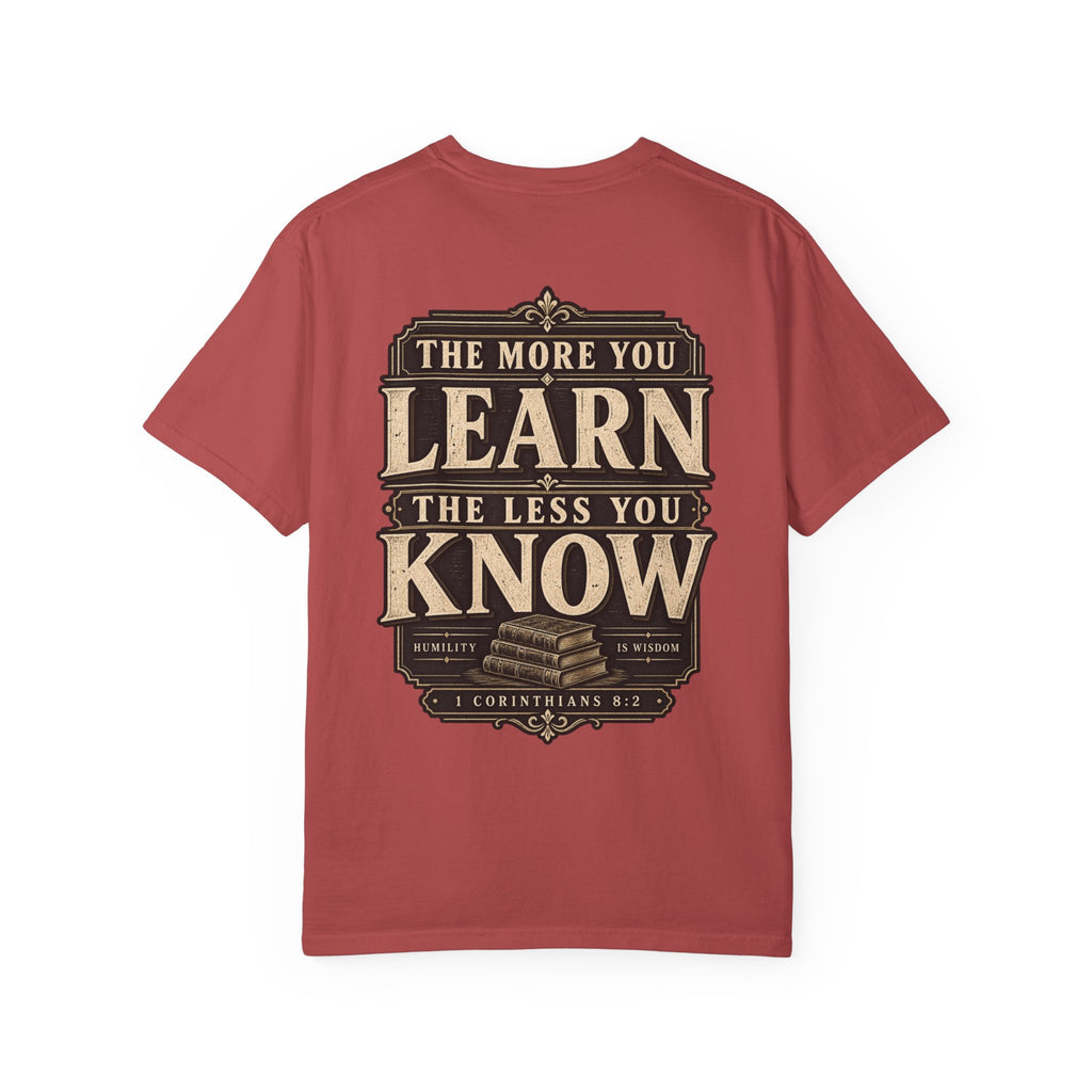 Garment Dyed T-shirt - Learn