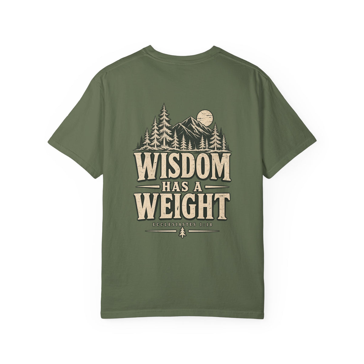 Garment Dyed T-shirt - Wisdom