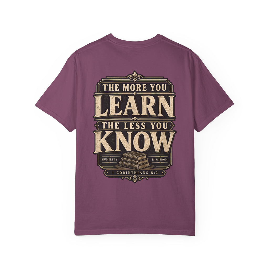 Garment Dyed T-shirt - Learn