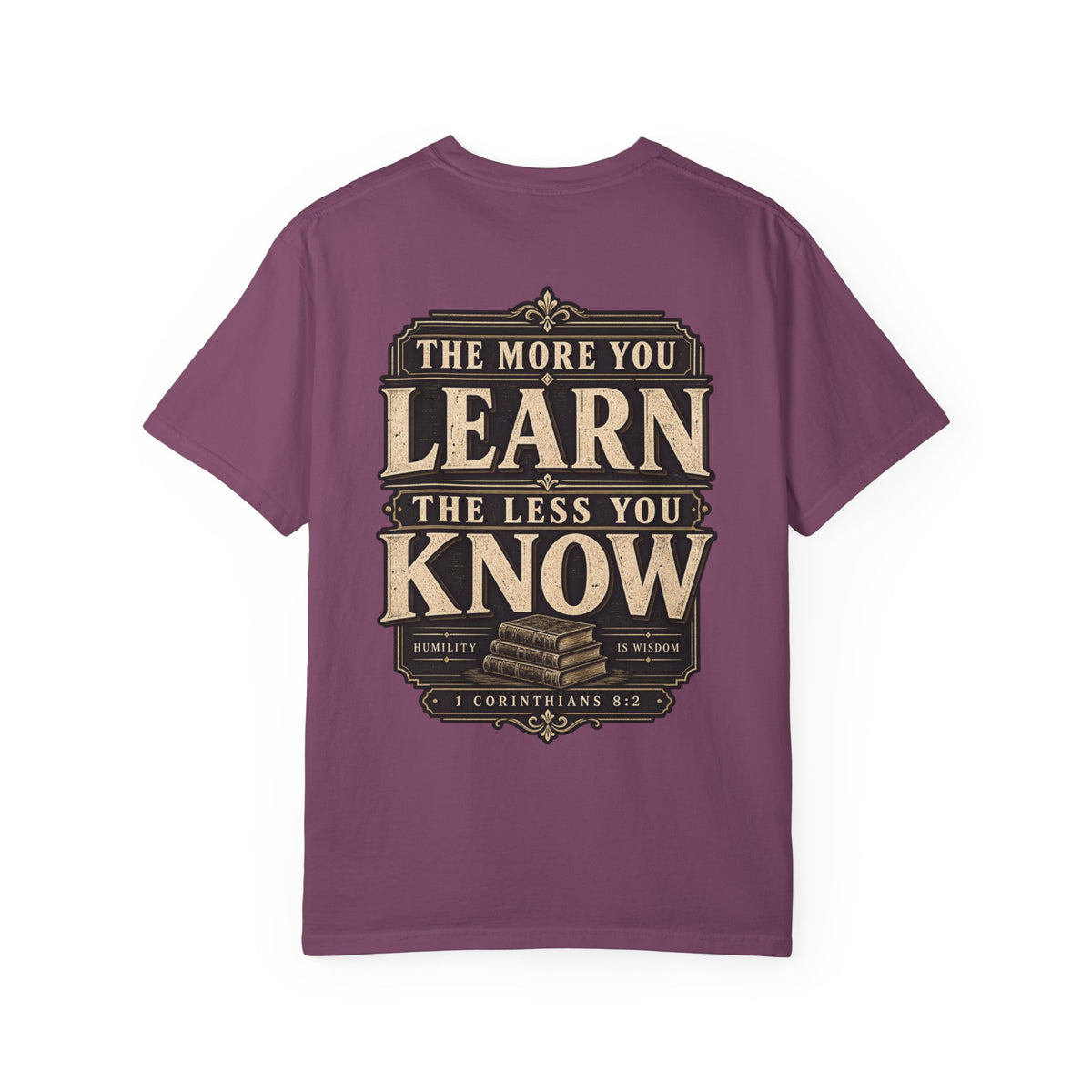 Garment Dyed T-shirt - Learn