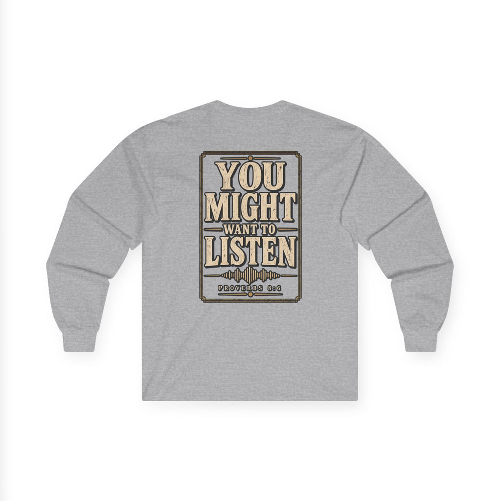 Long Sleeve Tee — Listen