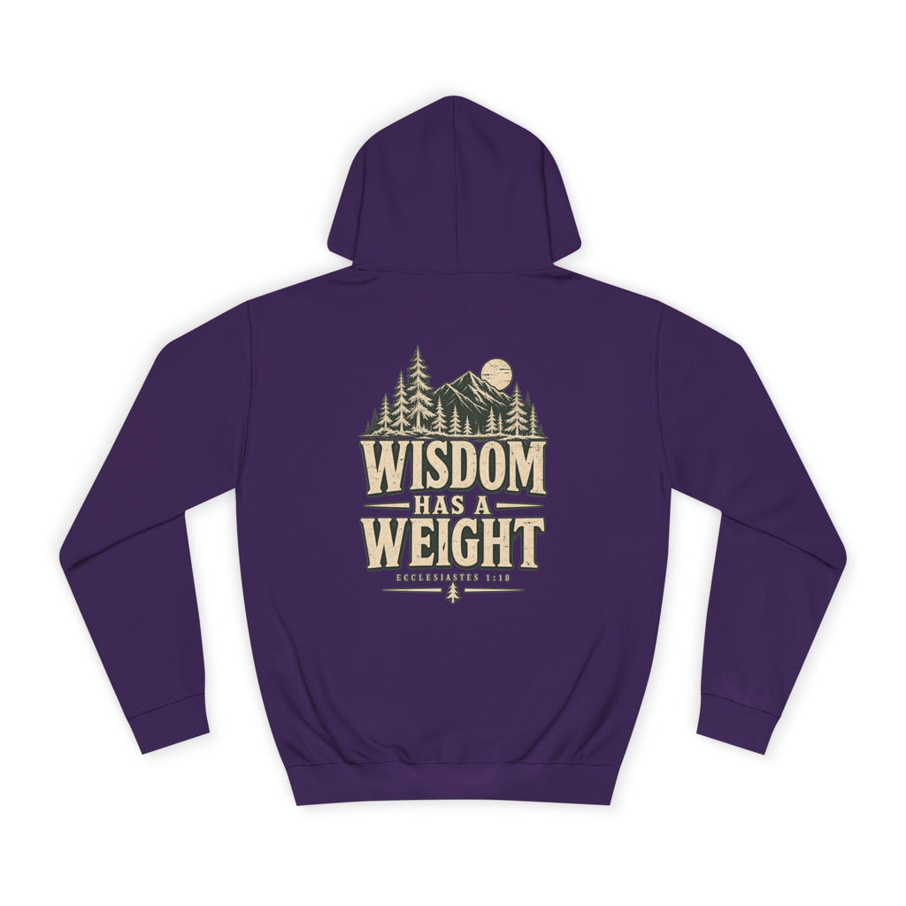 College Hoodie — Wisdom
