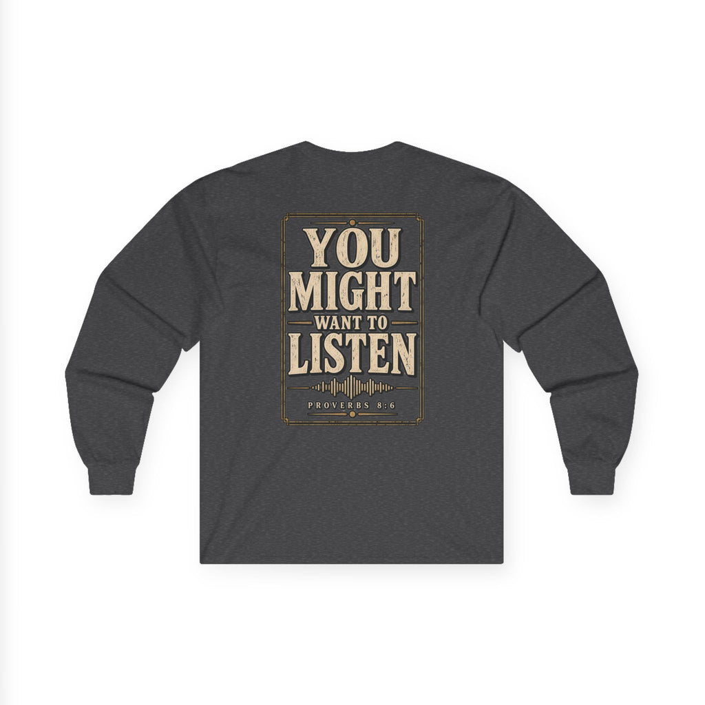 Long Sleeve Tee — Listen