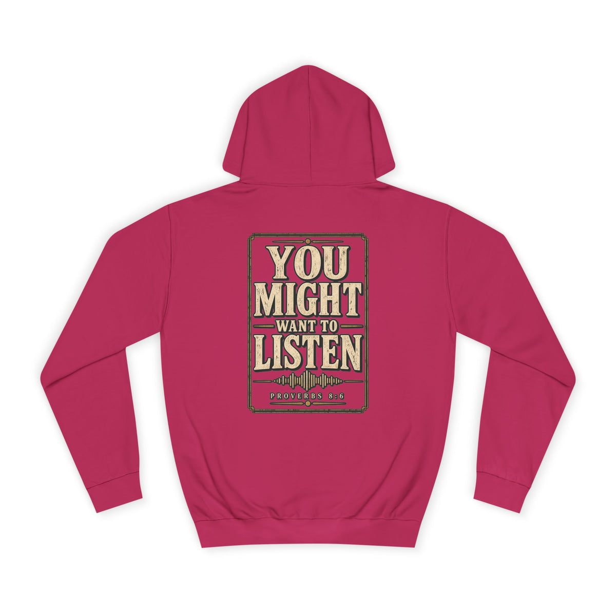 College Hoodie — Listen