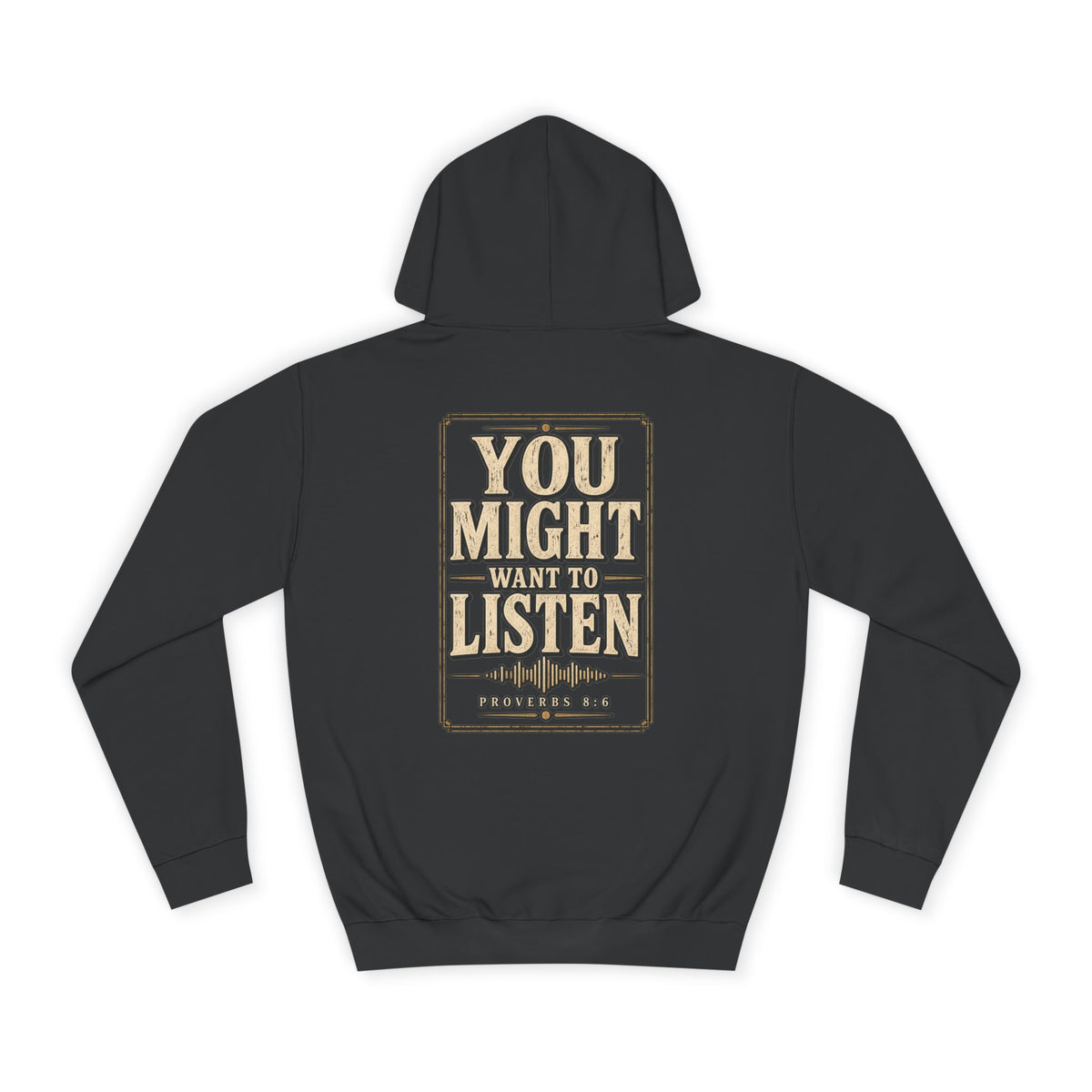 College Hoodie — Listen