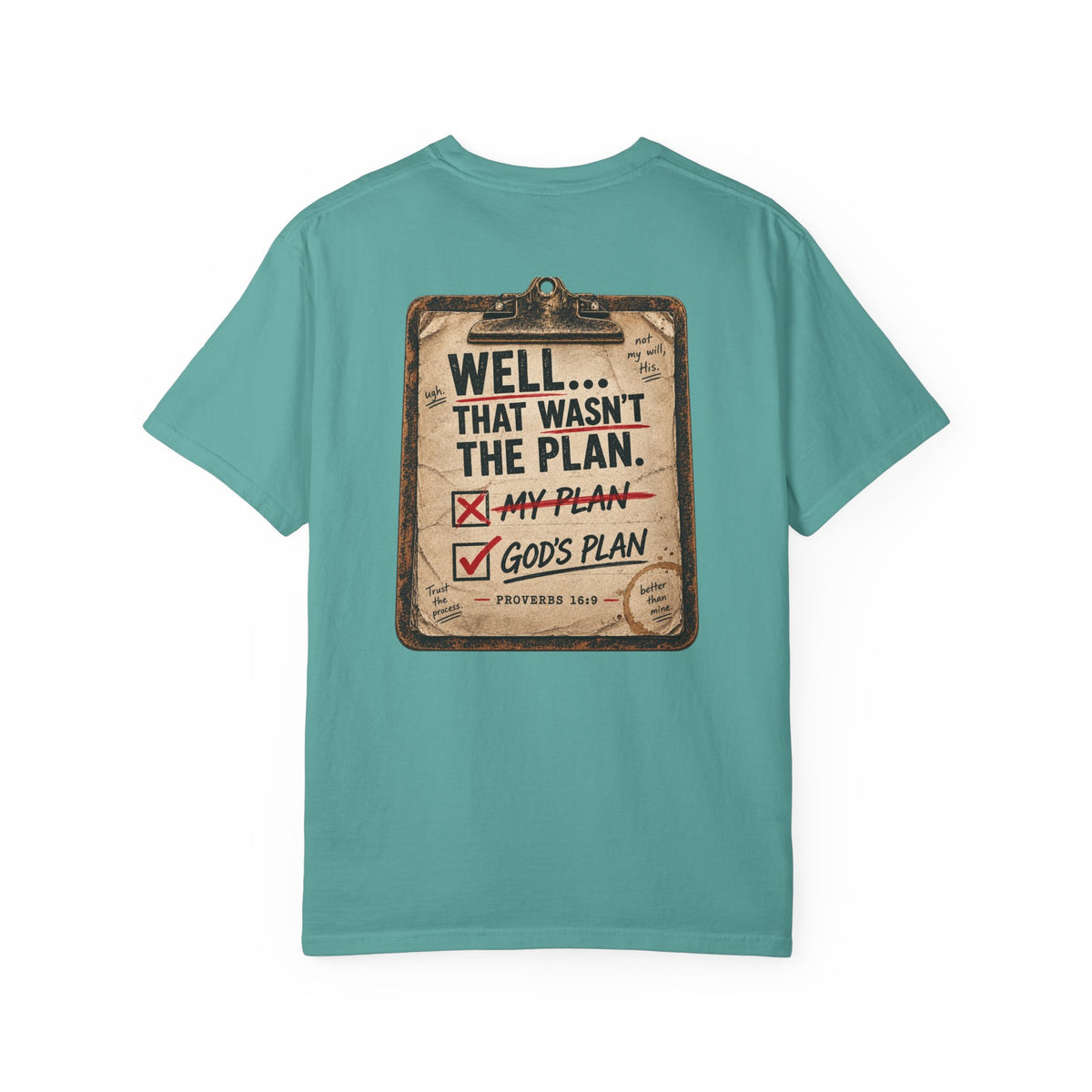 Garment Dyed T-shirt - Plan