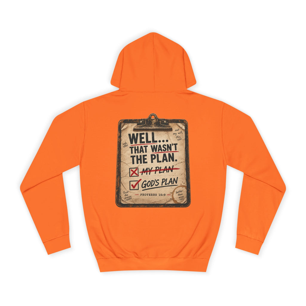 College Hoodie — Plan